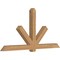 Ekena Millwork Kennewick Timber Gable Bracket, Western Red Cedar, 96"W x 48"H x 5 1/2"D x 5 1/2"F, 12/12 Pitch GBW096X48X0606KEN00SWR - alternate 4